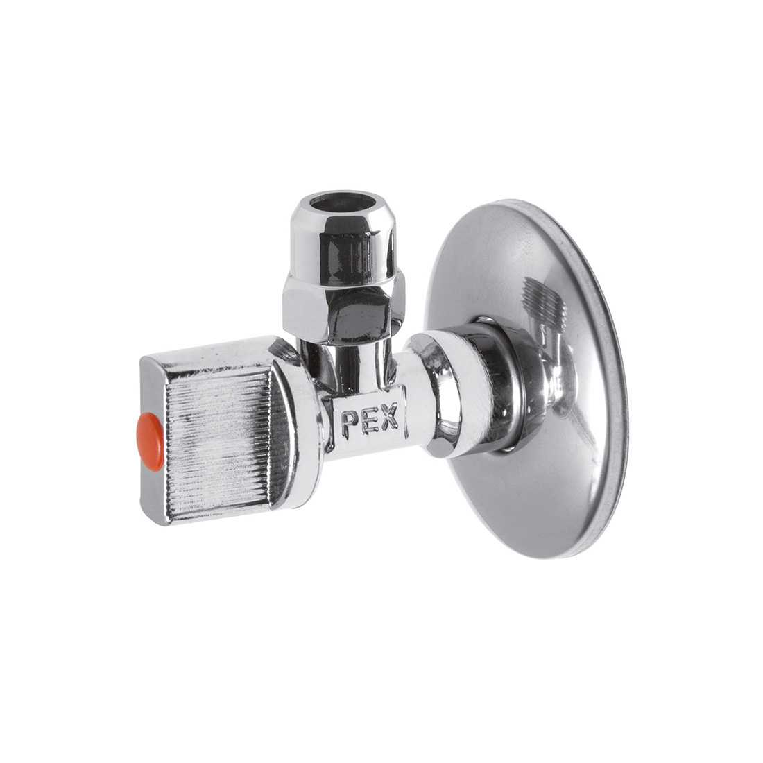 Кран подачи воды угловой 1/2x3/8 PEX-234-C/P