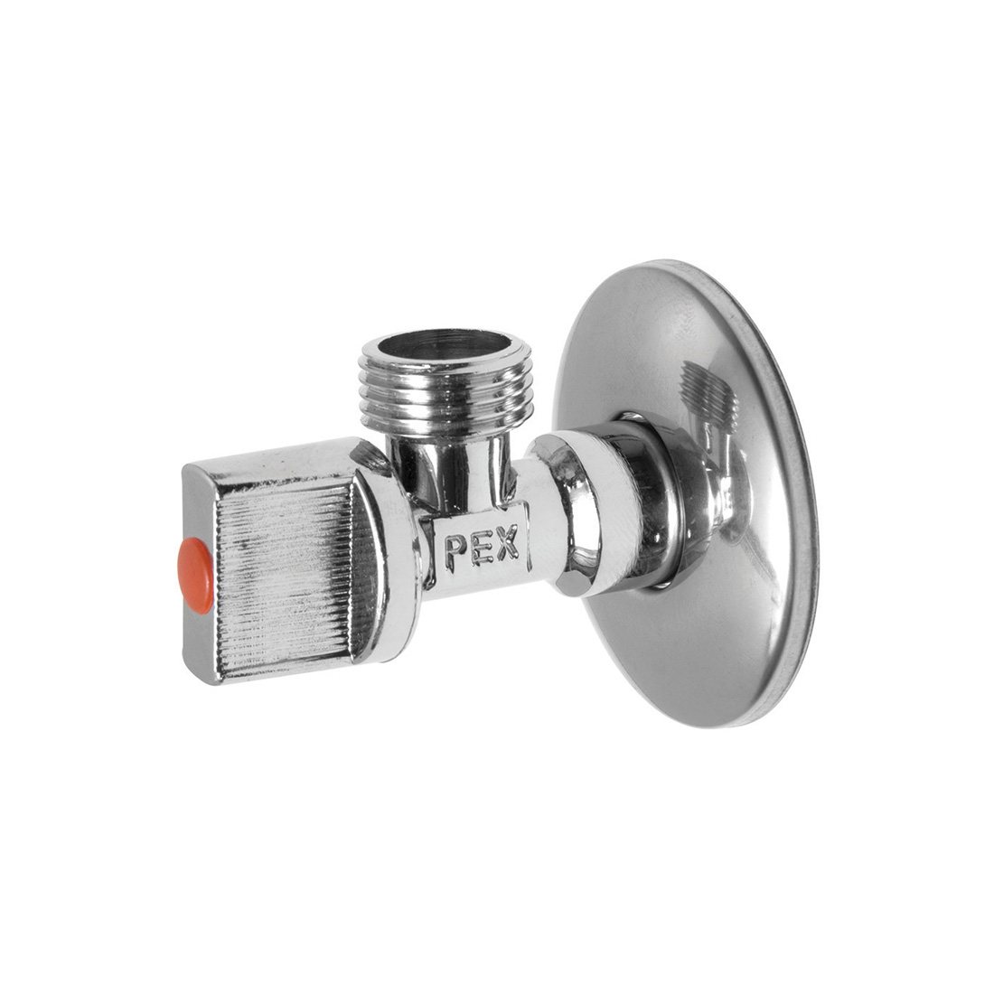 Кран подачи воды угловой 1/2x1/2 PEX-233A-C/P
